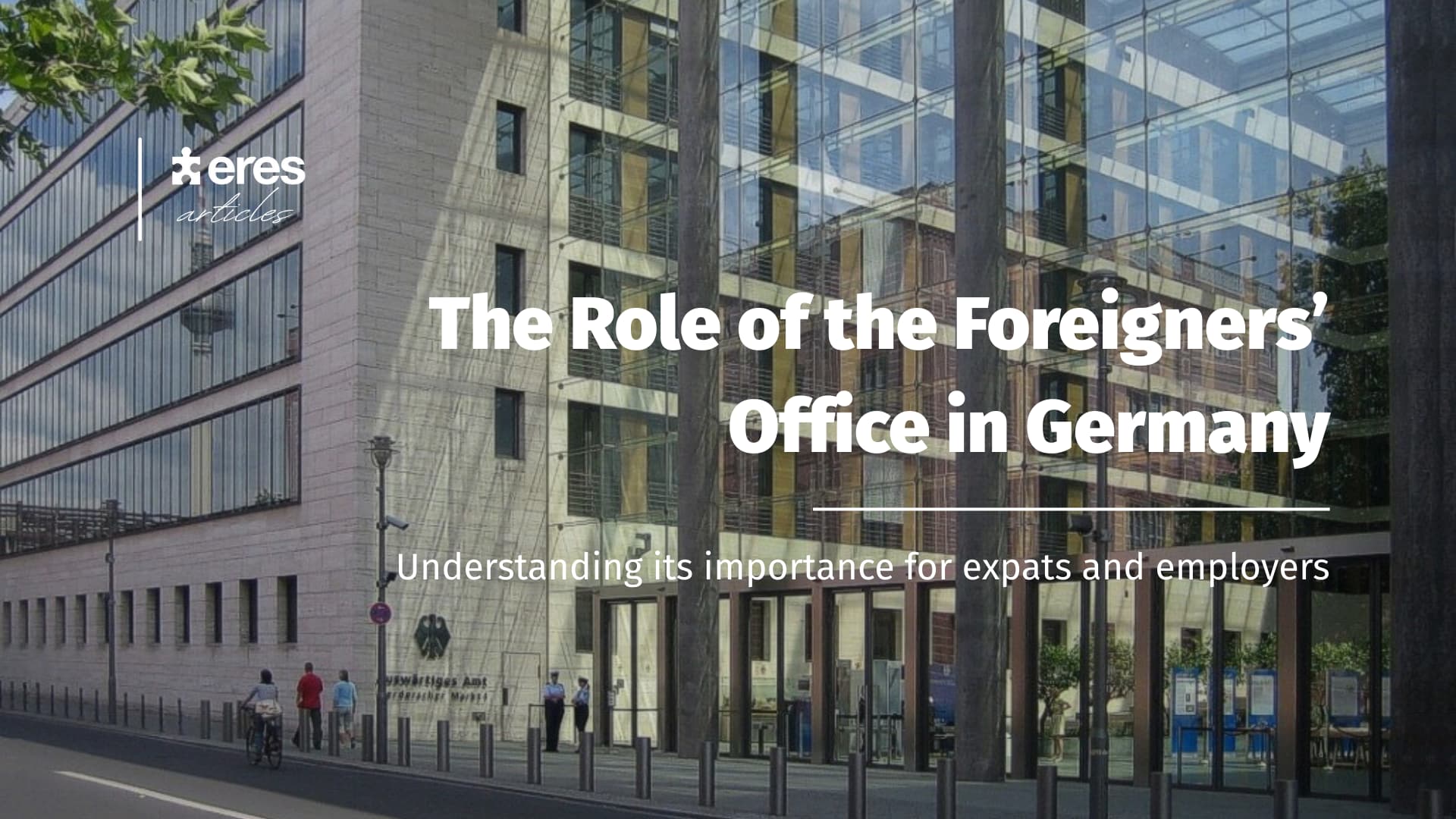 German Building in the city