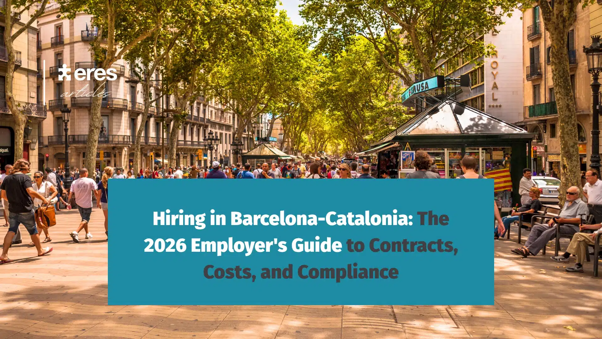 Picture of La Rambla street